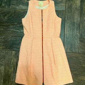 Mcginn Women’s orange tweed dress